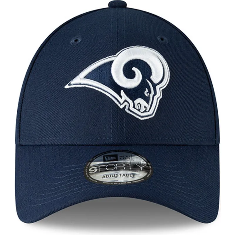 kasketter-buet-bla-justerbar-rem-9forty-the-league-fra-los-angeles-rams-nfl-af-new-era