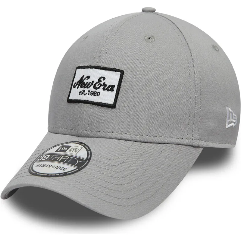 gorra-buet-gra-justerbar-til-dreng-39thirty-seasonal-script-patch-fra-new-era