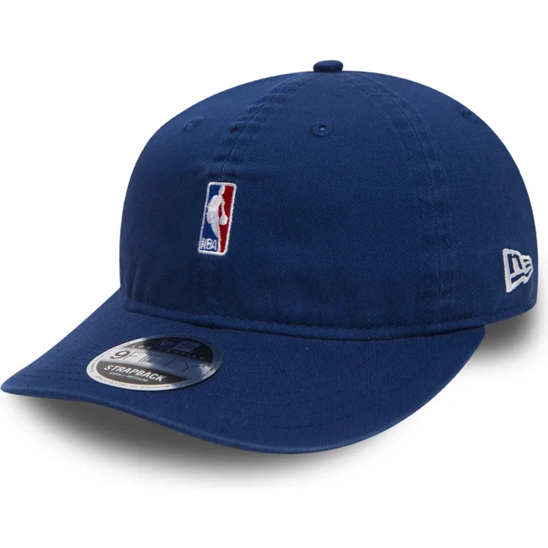 kasketter-flad-bla-snapback-til-barn-9fifty-fra-nba-af-new-era