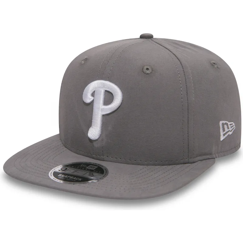 kasketter-flad-gra-snapback-9fifty-essential-lightweight-fra-philadelphia-phillies-mlb-af-new-era