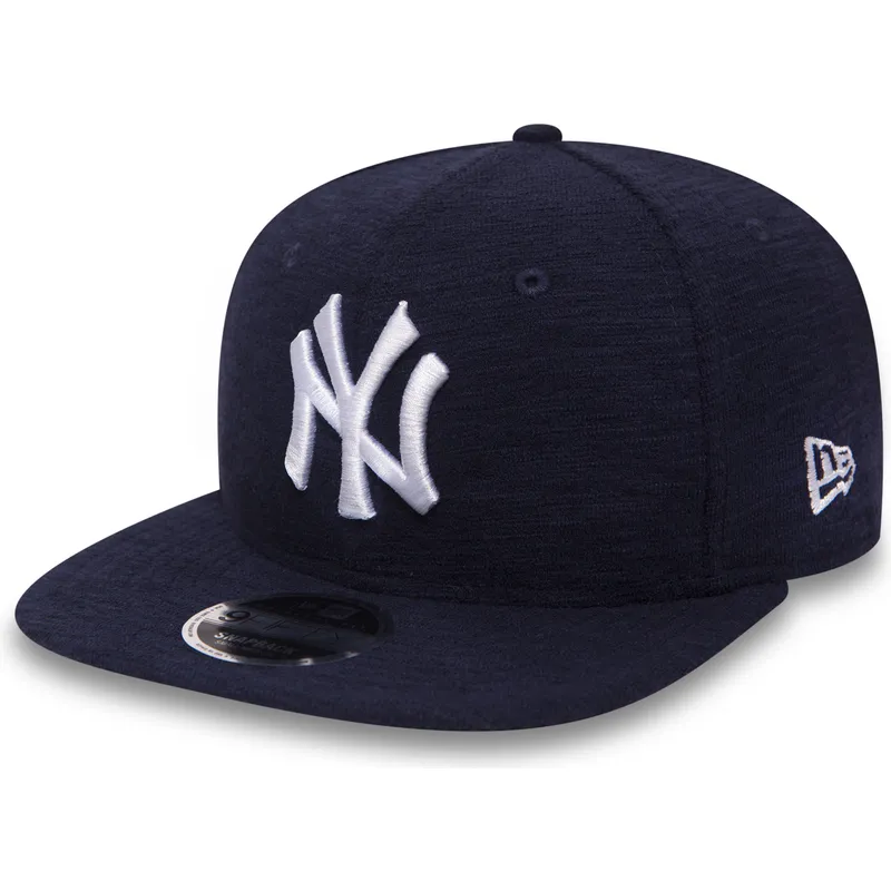 kasketter-flad-marinebla-snapback-9fifty-slub-fra-new-york-yankees-mlb-af-new-era
