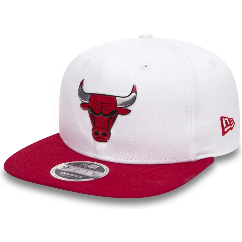 kasketter-flad-hvid-snapback-9fifty-pack-fra-chicago-bulls-nba-af-new-era kasketter-flad-hvid-snapback-9fifty-pack-fra-chicago-bulls-nba-af-new-era