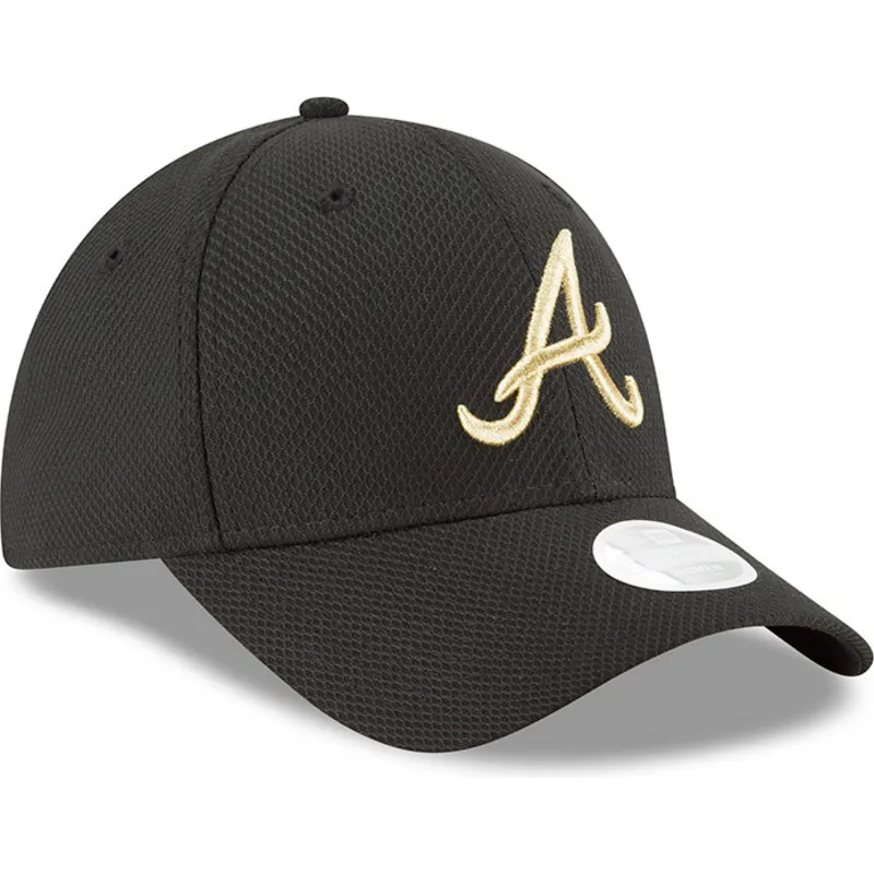 kasketter-buet-sort-justerbar-rem-9forty-sport-fra-atlanta-braves-mlb-af-new-era