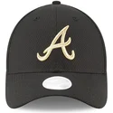 atlanta-braves-mlb-new-era-9forty-justerbar-sort-buet-kasket