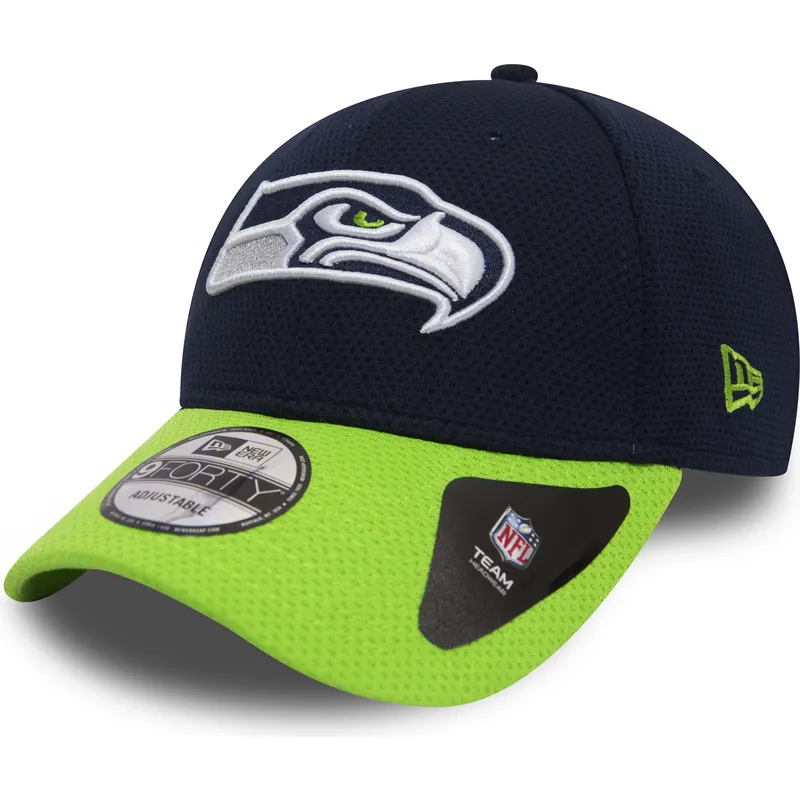 kasketter-buet-marinebla-justerbar-rem-9forty-team-mesh-fra-seattle-seahawks-nfl-af-new-era