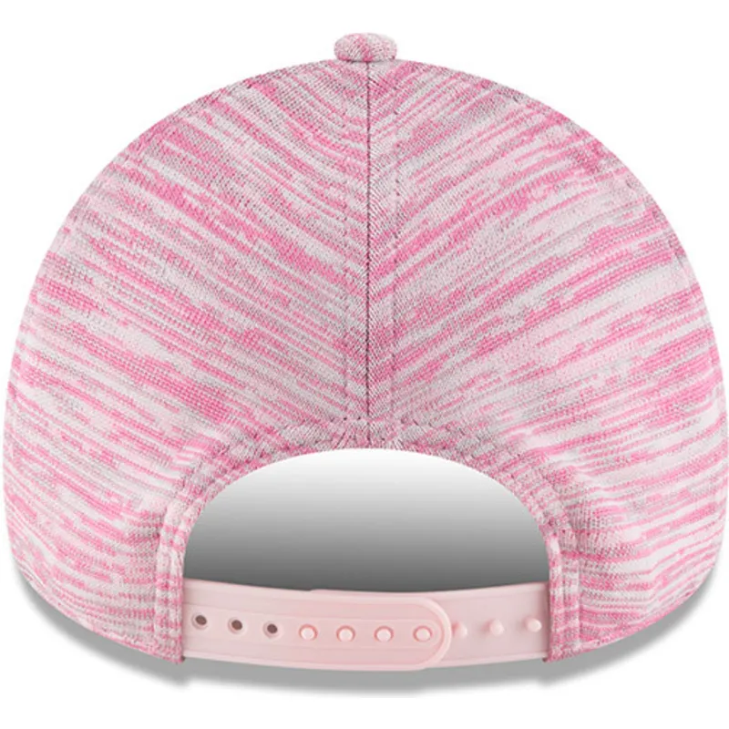 kasketter-buet-rosa-snapback-ajustable-9forty-a-frame-engineered-fit-fra-new-york-yankees-mlb-af-new-era