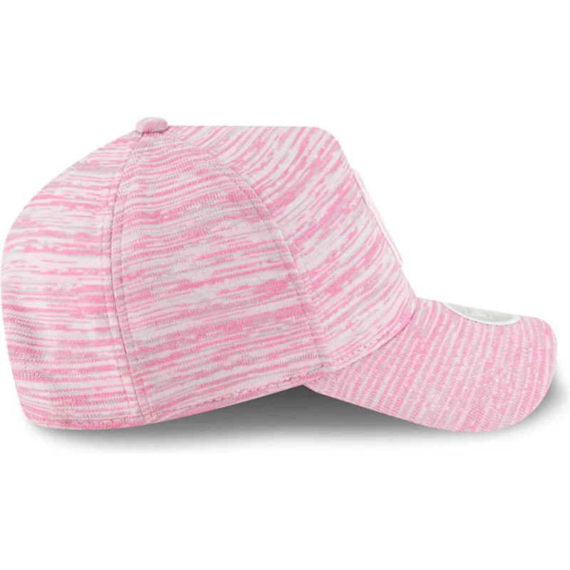 kasketter-buet-rosa-snapback-ajustable-9forty-a-frame-engineered-fit-fra-new-york-yankees-mlb-af-new-era