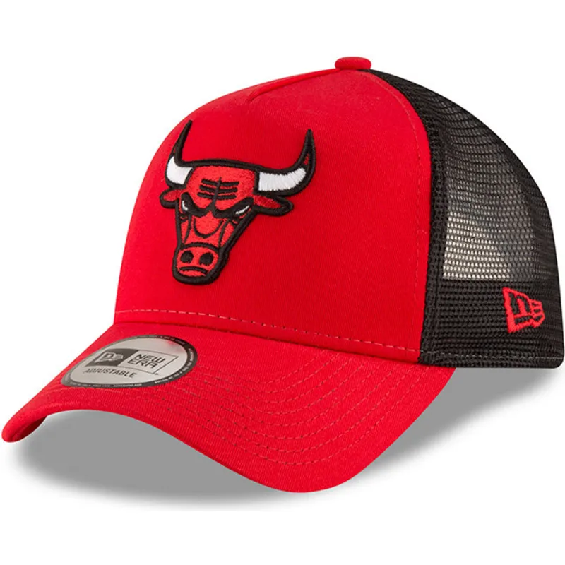 kasketter-buet-rod-snapback-9forty-team-fra-chicago-bulls-nba-af-new-era