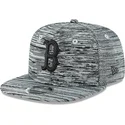 kasketter-flad-gra-snapback-negro-9fifty-engineered-fit-fra-boston-red-sox-mlb-af-new-era