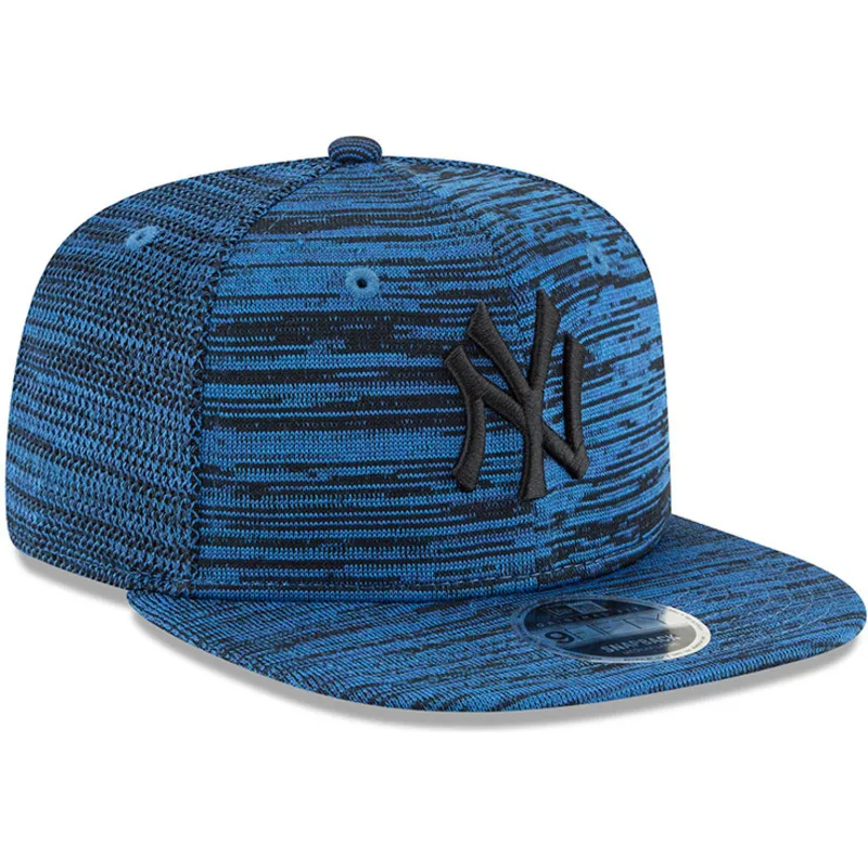 kasketter-flad-bla-snapback-negro-9fifty-engineered-fit-fra-new-york-yankees-mlb-af-new-era