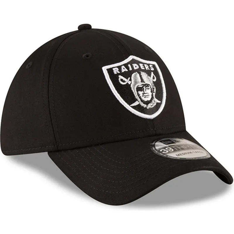 kasketter-buet-sort-tilpasset-39thirty-base-fra-las-vegas-raiders-nfl-af-new-era