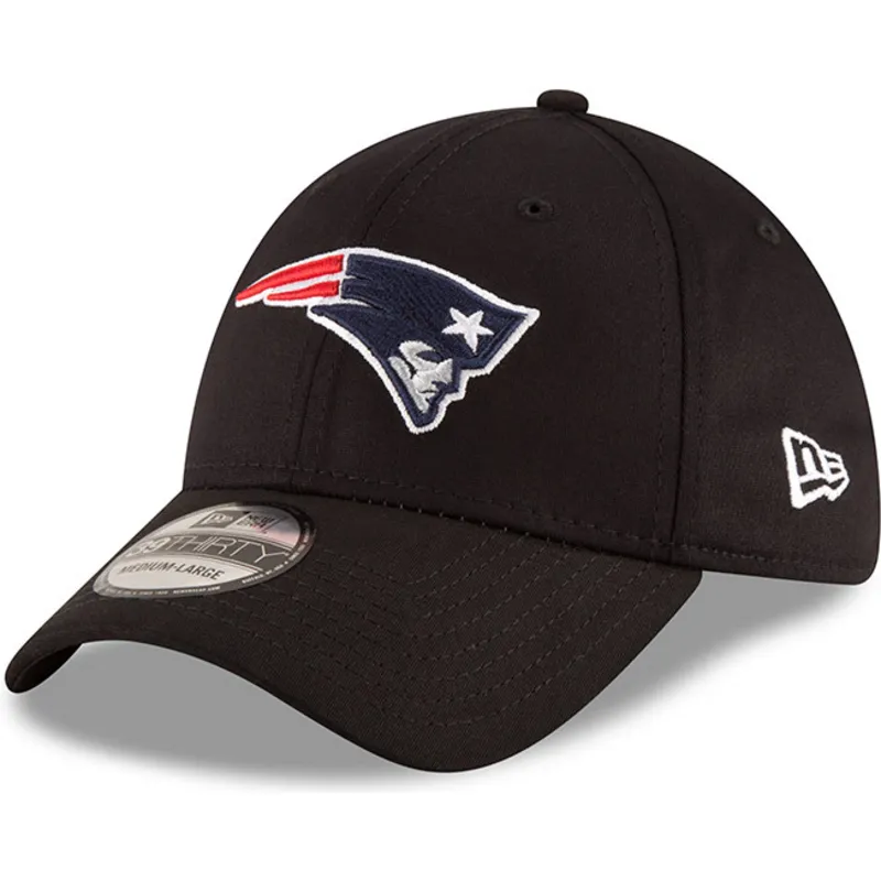 kasketter-buet-sort-tilpasset-39thirty-base-fra-new-england-patriots-nfl-af-new-era