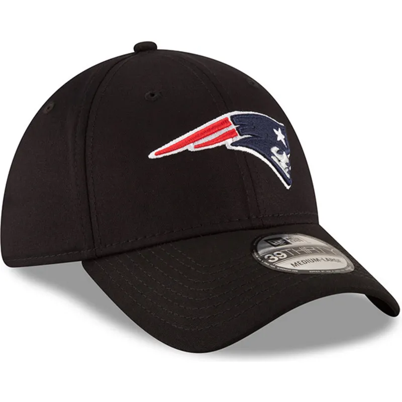 kasketter-buet-sort-tilpasset-39thirty-base-fra-new-england-patriots-nfl-af-new-era