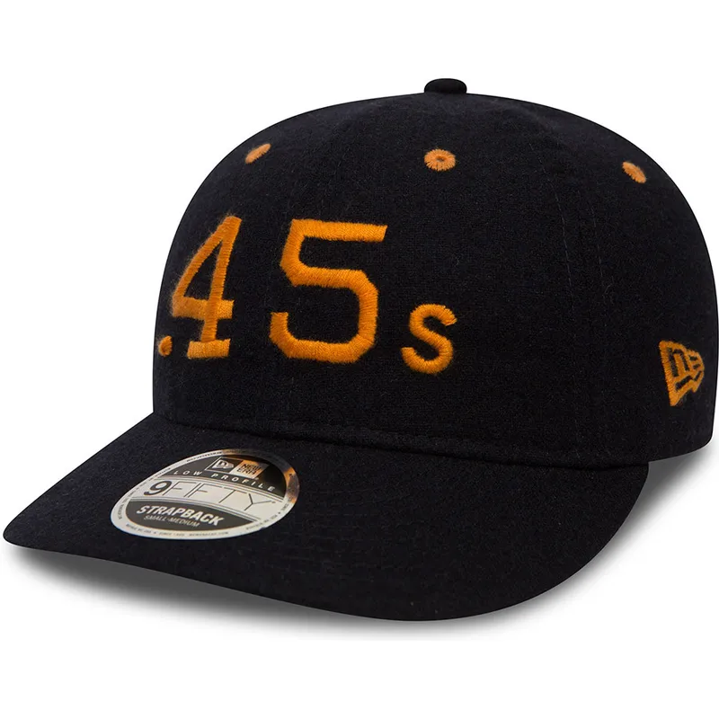 kasketter-flad-sort-justerbar-rem-9fifty-low-profile-flannel-fra-houston-colts-mlb-af-new-era kasketter-flad-sort-justerbar-rem-9fifty-low-profile-flannel-fra-houston-colts-mlb-af-new-era