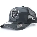 kasketter-buet-camouflage-snapback-negro-essential-camo-a-frame-fra-las-vegas-raiders-nfl-af-new-era