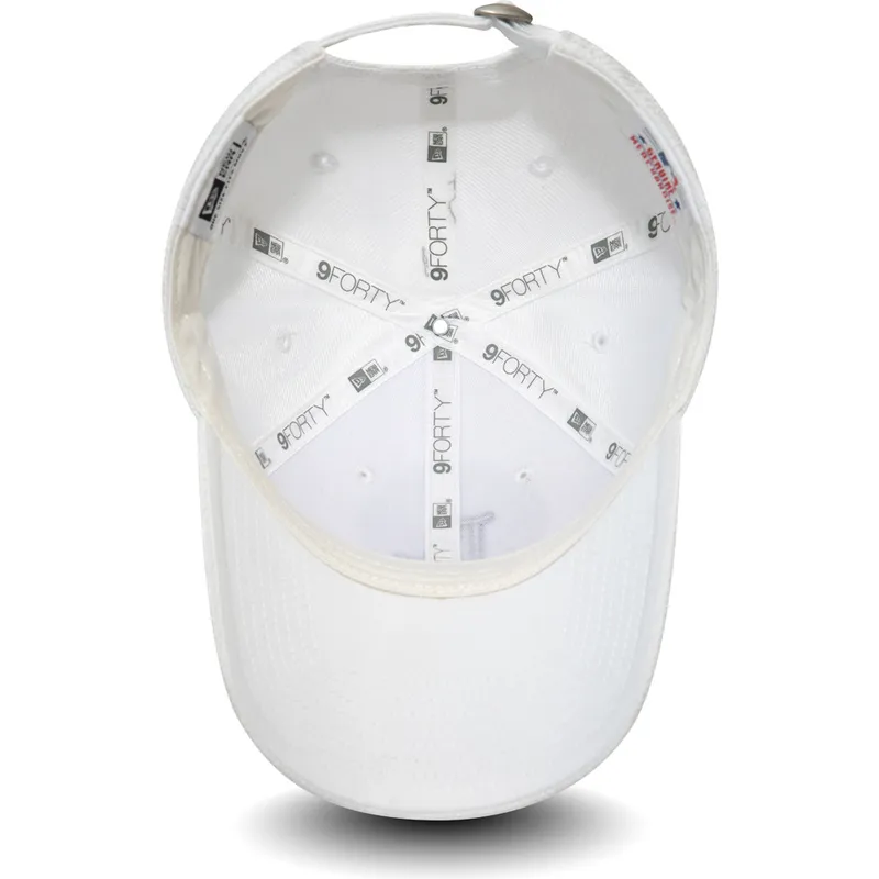 kasketter-buet-hvid-justerbar-rem-9forty-diamond-era-fra-los-angeles-dodgers-mlb-af-new-era kasketter-buet-hvid-justerbar-rem-9forty-diamond-era-fra-los-angeles-dodgers-mlb-af-new-era