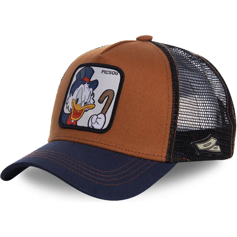 kasketter-buet-brun-snapback-onkel-joakim-disney-af-capslab