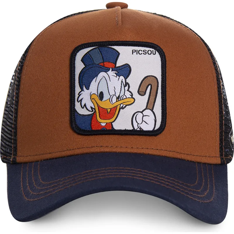 kasketter-buet-brun-snapback-onkel-joakim-disney-af-capslab