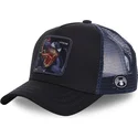 kasketter-buet-sort-snapback-venom-marvel-comics-af-capslab