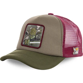 kasketter-buet-gron-snapback-yoda-star-wars-af-capslab