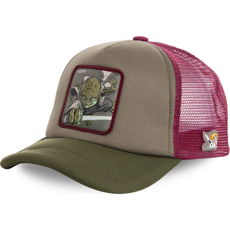 kasketter-buet-gron-snapback-yoda-star-wars-af-capslab kasketter-buet-gron-snapback-yoda-star-wars-af-capslab