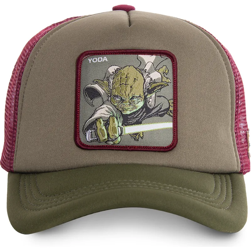 kasketter-buet-gron-snapback-yoda-star-wars-af-capslab kasketter-buet-gron-snapback-yoda-star-wars-af-capslab