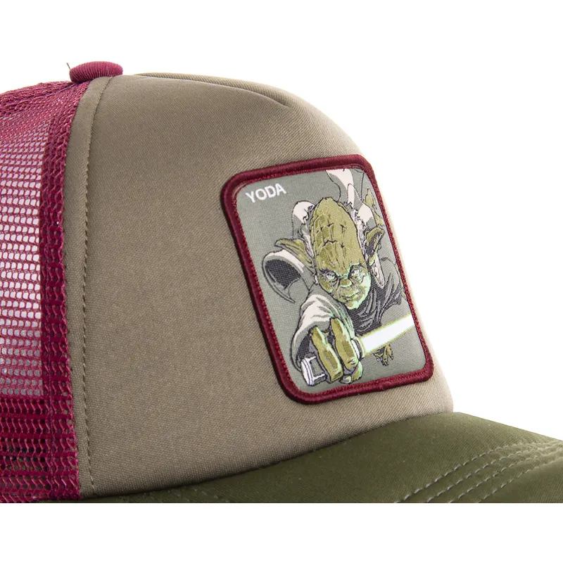 kasketter-buet-gron-snapback-yoda-star-wars-af-capslab kasketter-buet-gron-snapback-yoda-star-wars-af-capslab