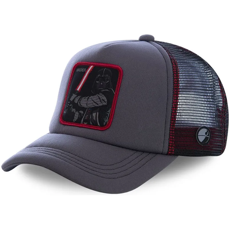 kasketter-buet-gra-snapback-darth-vader-star-wars-af-capslab kasketter-buet-gra-snapback-darth-vader-star-wars-af-capslab
