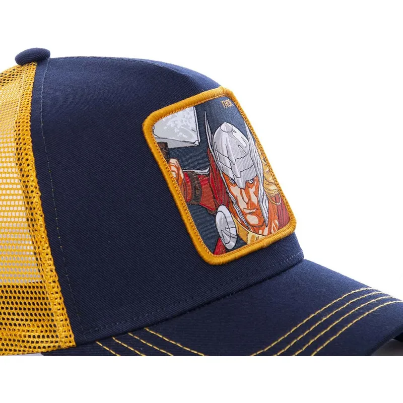 kasketter-buet-marinebla-snapback-thor-marvel-comics-af-capslab kasketter-buet-marinebla-snapback-thor-marvel-comics-af-capslab