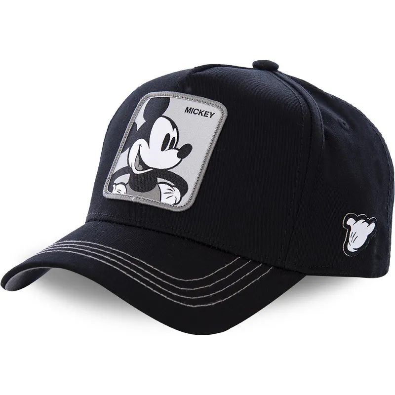 kasketter-buet-sort-snapback-mickey-mouse-disney-af-capslab