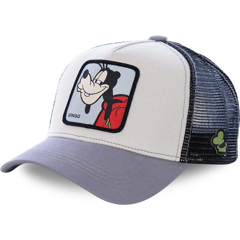 kasketter-buet-gra-snapback-goofy-disney-af-capslab kasketter-buet-gra-snapback-goofy-disney-af-capslab