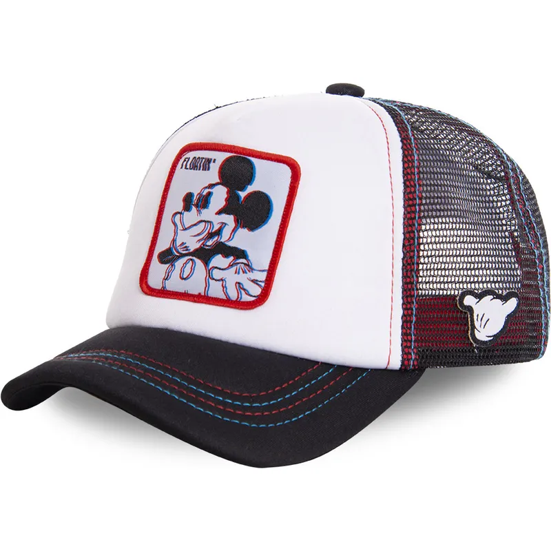 kasketter-buet-hvid-snapback-mickey-mouse-disney-af-capslab