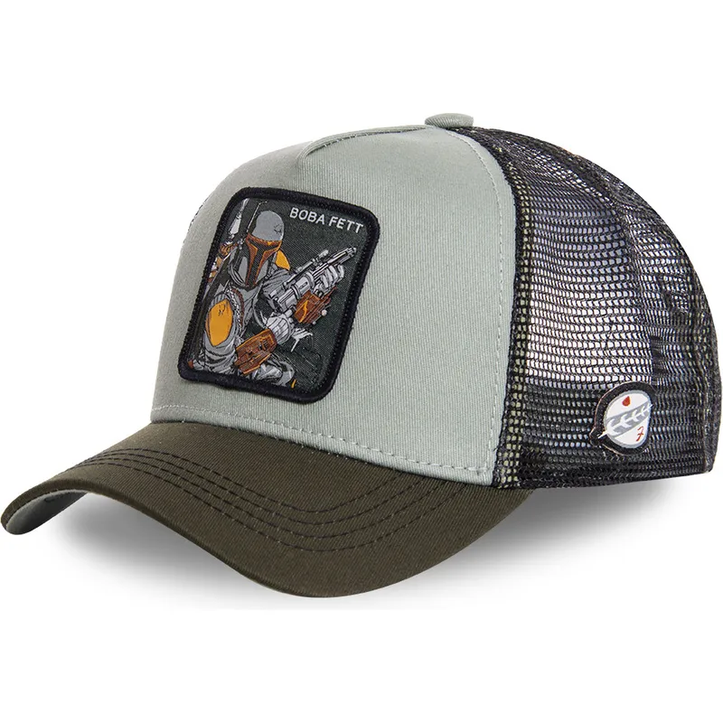 kasketter-buet-gron-snapback-boba-fett-star-wars-af-capslab kasketter-buet-gron-snapback-boba-fett-star-wars-af-capslab
