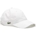hvid-justerbar-buet-kasket-basic-dry-fit-fra-lacoste