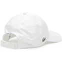 hvid-justerbar-buet-kasket-basic-dry-fit-fra-lacoste