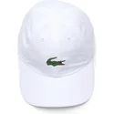 hvid-justerbar-buet-kasket-croc-mikrofiber-fra-lacoste