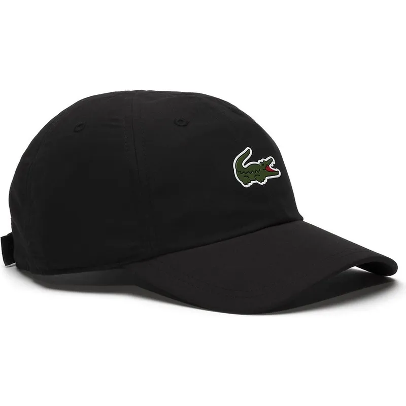 kasketter-buet-sort-justerbar-rem-af-lacoste