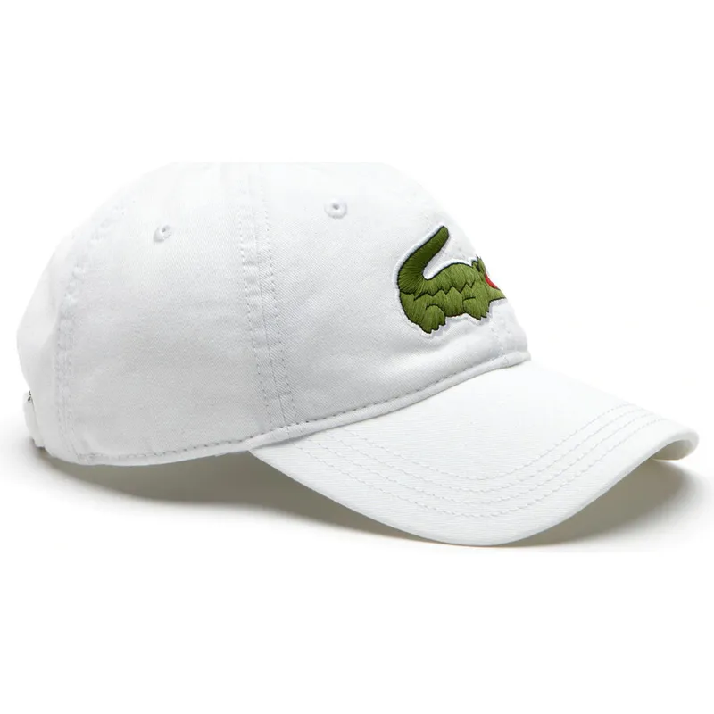 kasketter-buet-hvid-justerbar-rem-af-lacoste