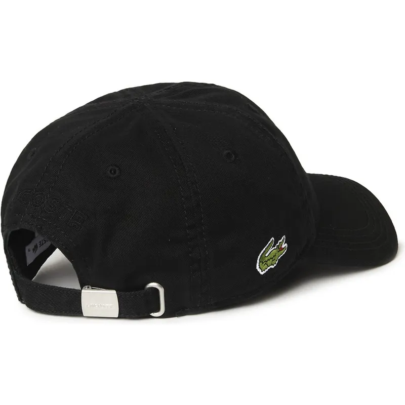 kasketter-buet-sort-justerbar-rem-af-lacoste
