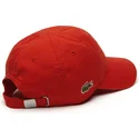 kasketter-buet-rod-justerbar-rem-af-lacoste