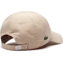 kasketter-buet-beige-justerbar-rem-af-lacoste