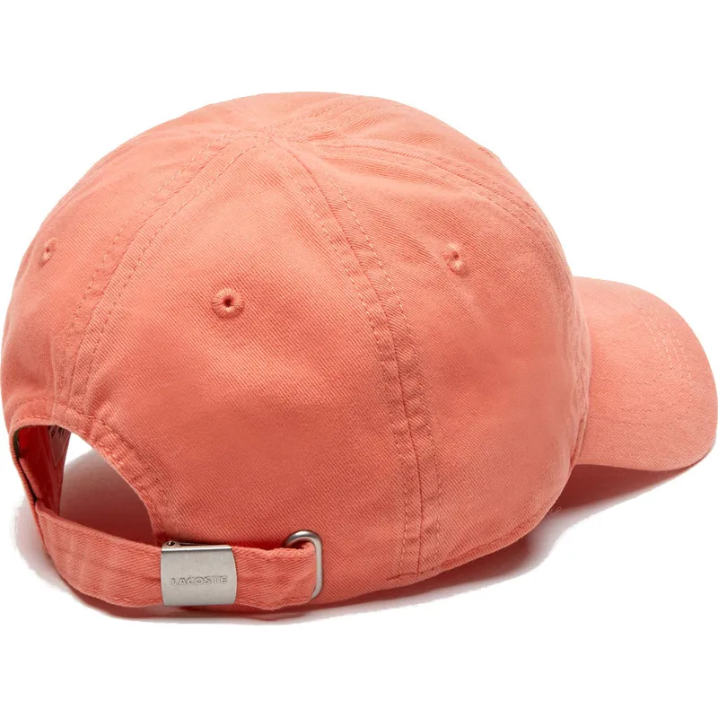 kasketter-buet-orange-justerbar-rem-af-lacoste