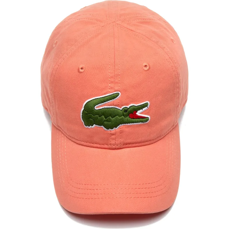 kasketter-buet-orange-justerbar-rem-af-lacoste