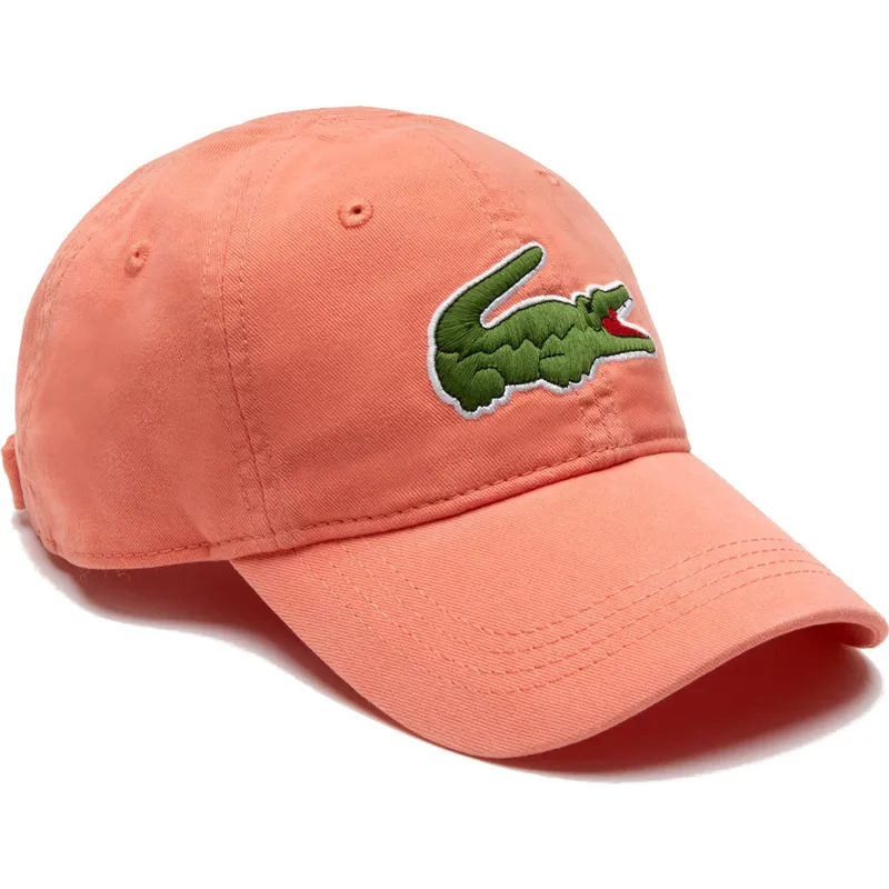 kasketter-buet-orange-justerbar-rem-af-lacoste