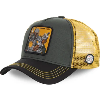 kasketter-buet-gron-snapback-boba-fett-star-wars-af-capslab