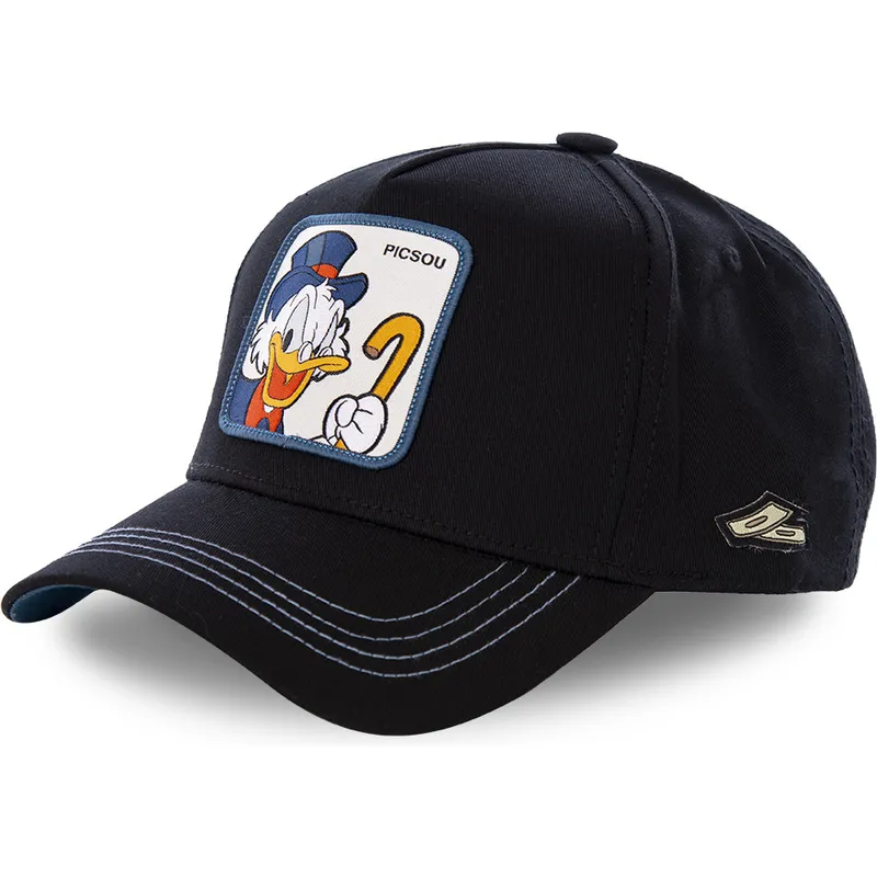 kasketter-buet-sort-snapback-onkel-joakim-disney-af-capslab kasketter-buet-sort-snapback-onkel-joakim-disney-af-capslab