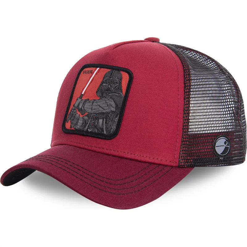 kasketter-buet-rod-snapback-darth-vader-star-wars-af-capslab