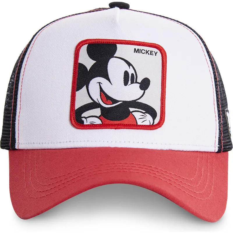 kasketter-buet-hvid-snapback-mickey-mouse-disney-af-capslab