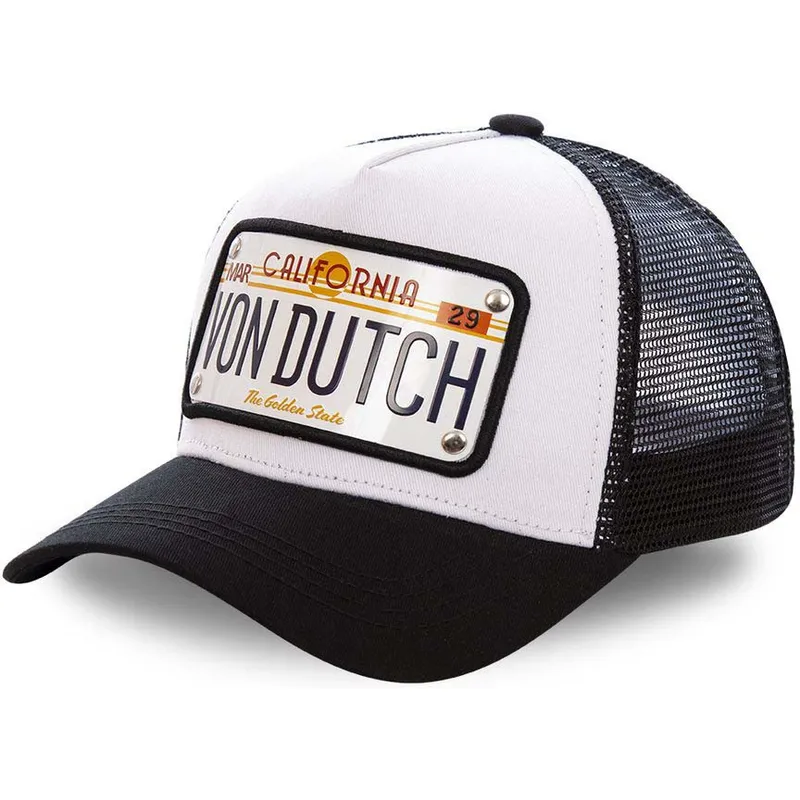 kasketter-buet-hvid-justerbar-rem-af-von-dutch kasketter-buet-hvid-justerbar-rem-af-von-dutch