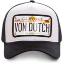 von-dutch-hvid-og-sort-trucker-kasket-med-california-cal1-plade